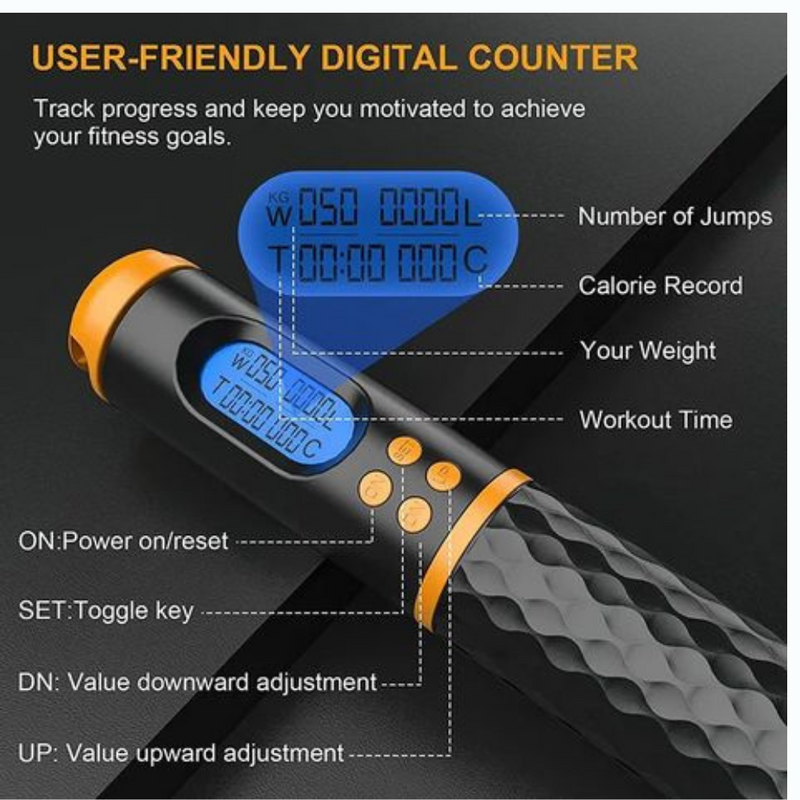 Smart Cordless Jump Rope