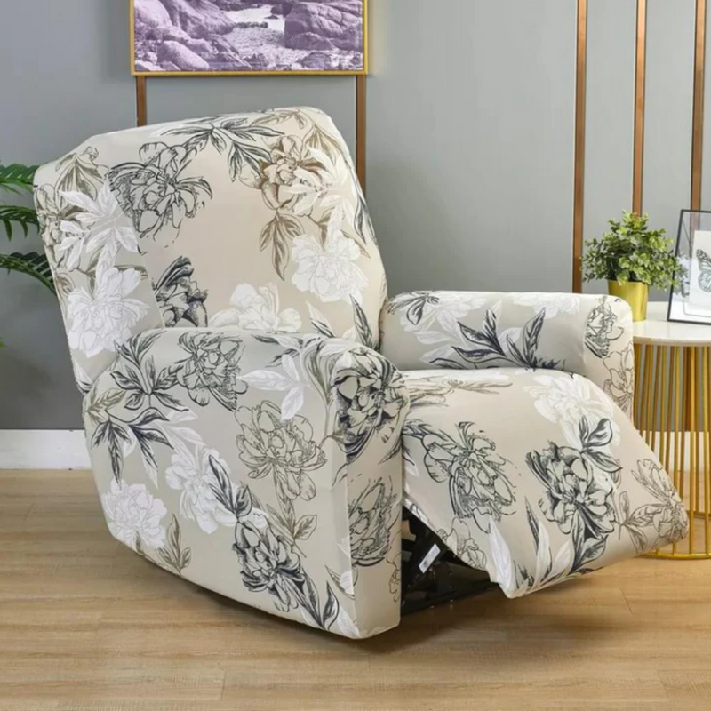 Luxury Patterned Recliner Cover