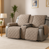 2-Seater Recliner Cover with Middle Console