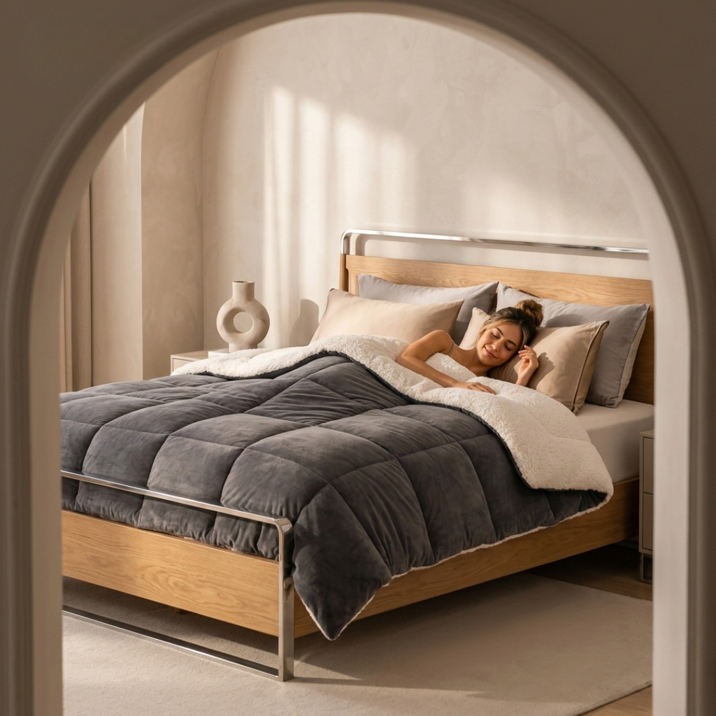 The Aura Cloud Reversible Doona | Ultra-Warm 700GSM