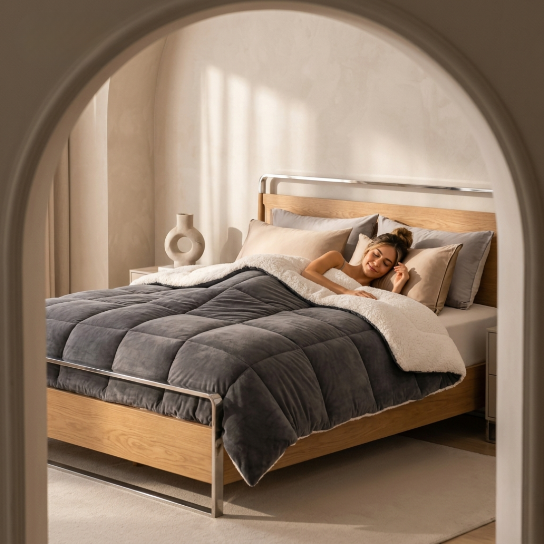 The Aura Cloud Reversible Doona | Ultra-Warm 700GSM
