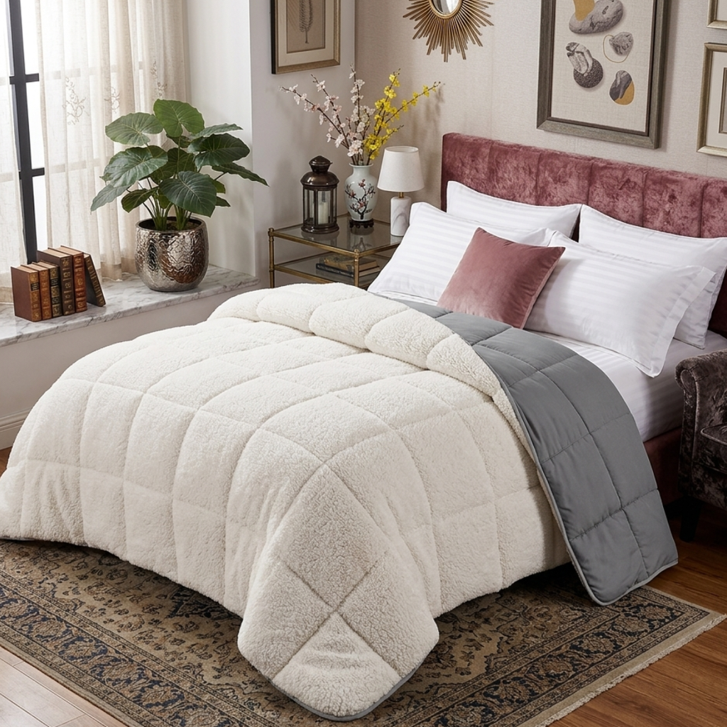 The Aura Cloud Reversible Doona | Ultra-Warm 700GSM
