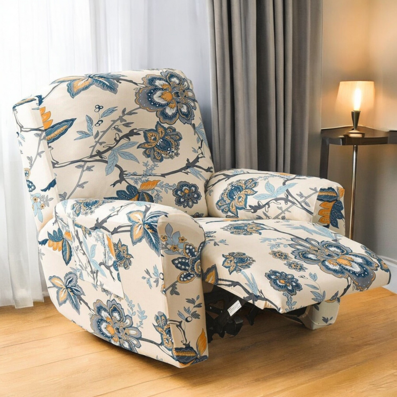 Luxury Patterned Recliner Cover