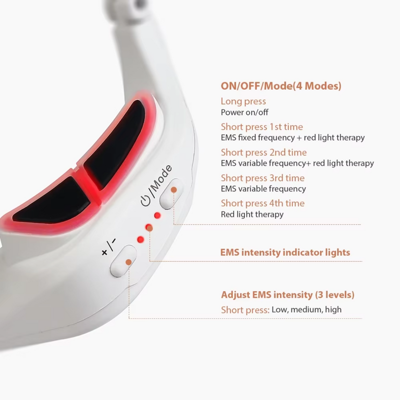 BrightenUp Red Light Therapy Glasses
