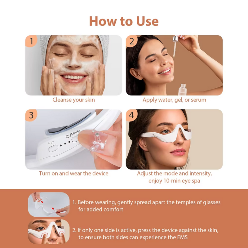 BrightenUp Red Light Therapy Glasses