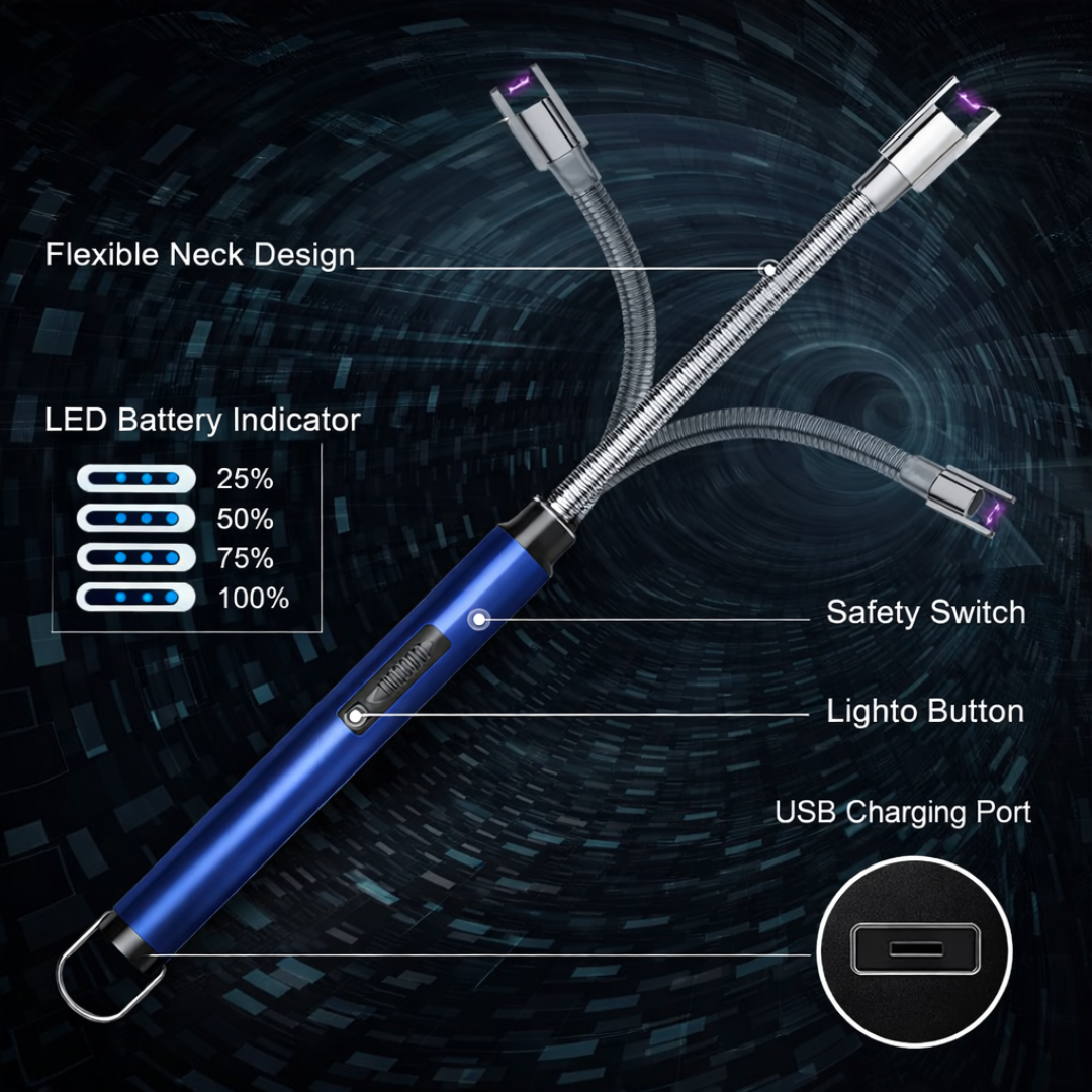 EcoFlame 360° Rechargeable Arc Lighter