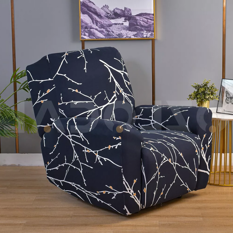 Luxury Patterned Recliner Cover