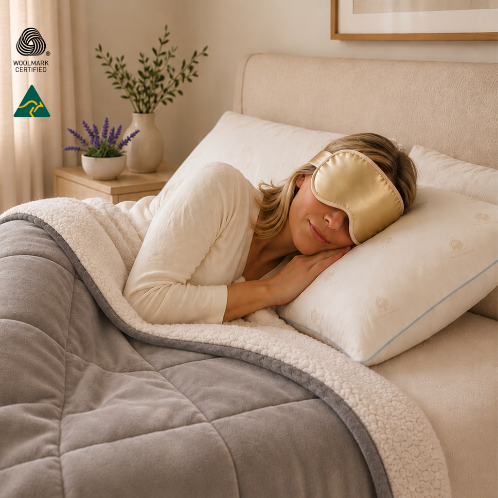The Aura Wool Cloud Pillow | 100% Australian Wool