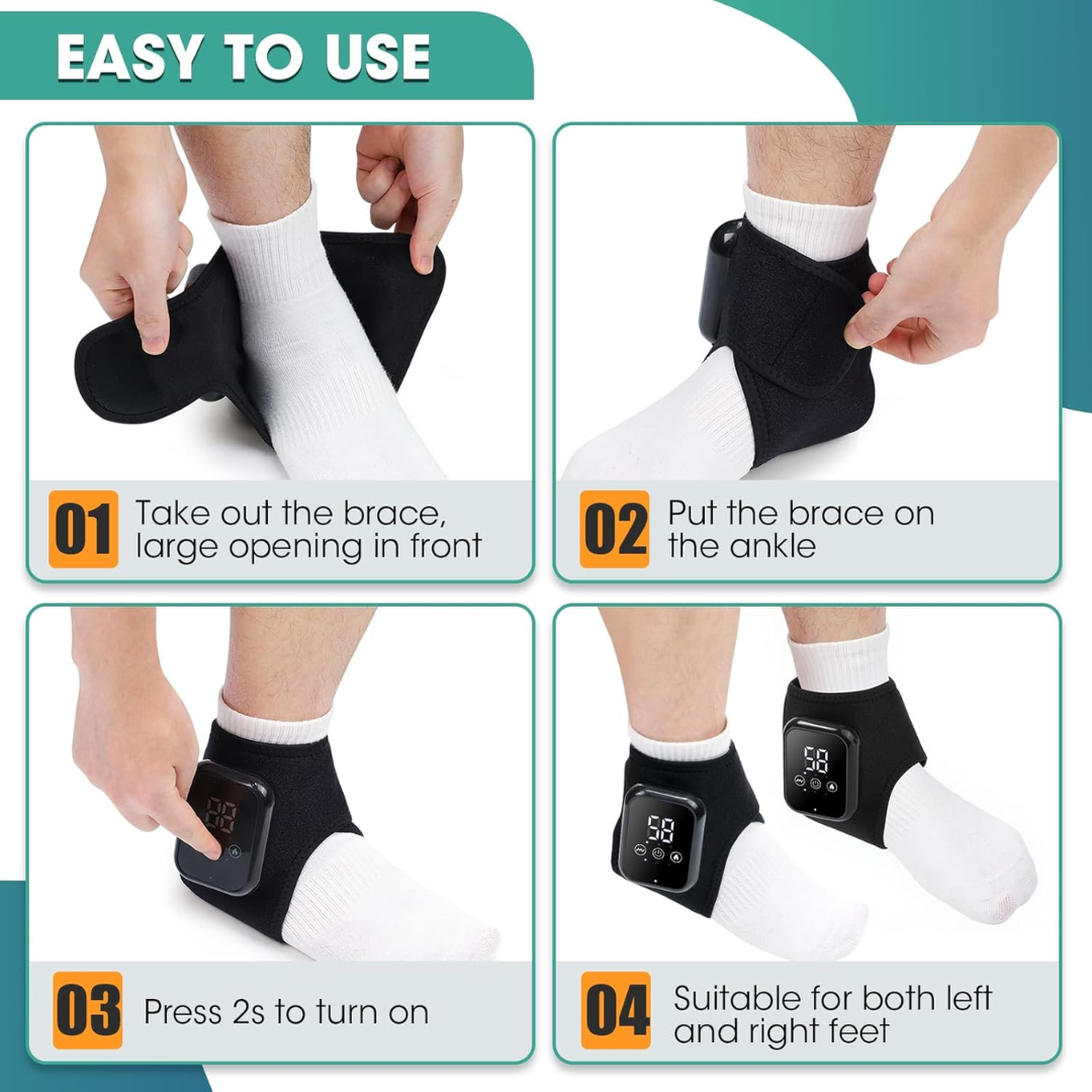 Ankle Support & Compression Wrap