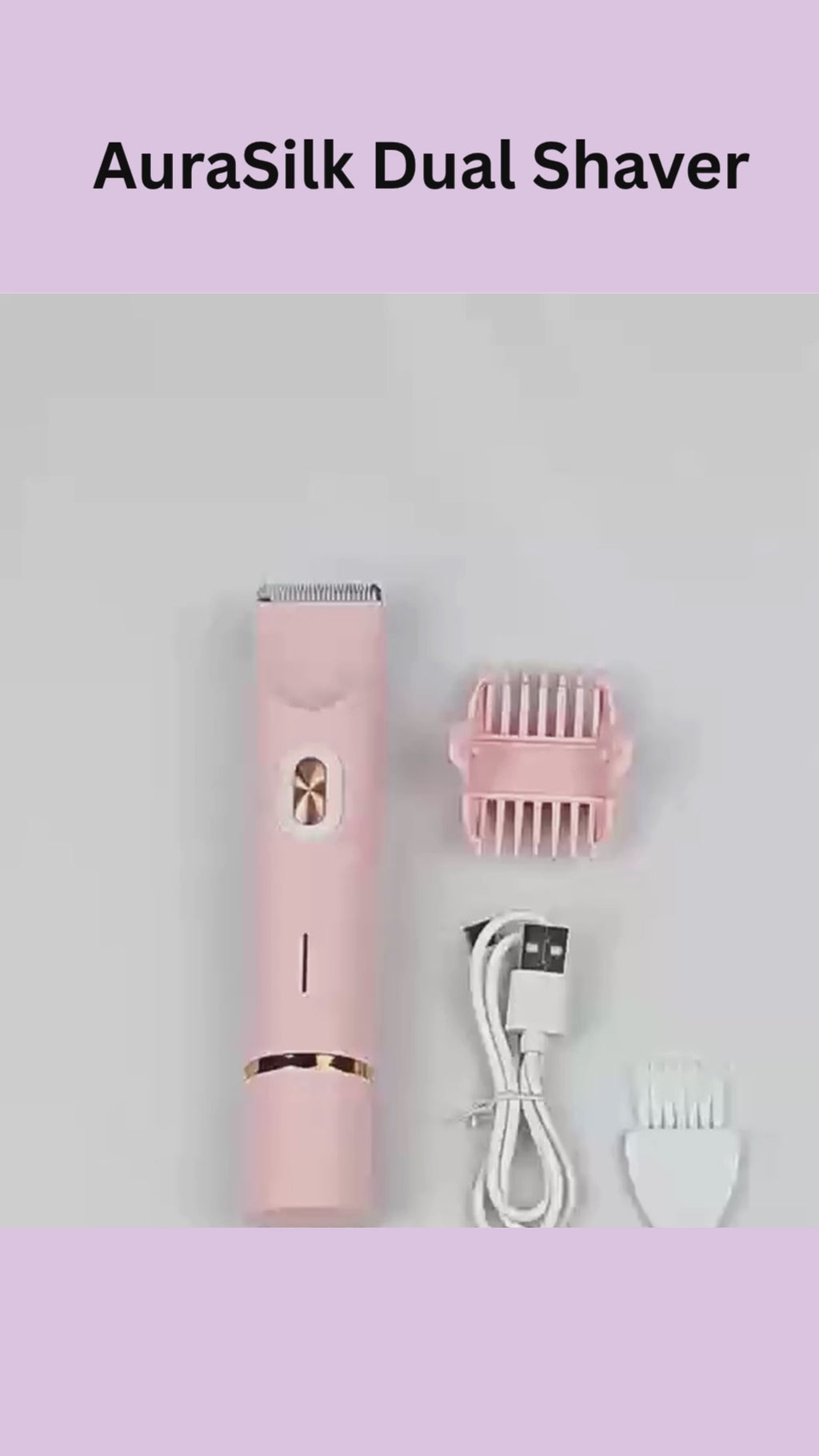 AuraSilk Dual Shaver