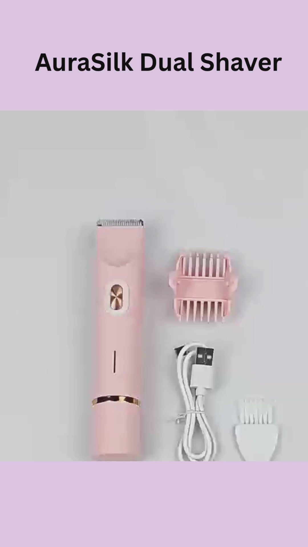 AuraSilk Dual Shaver