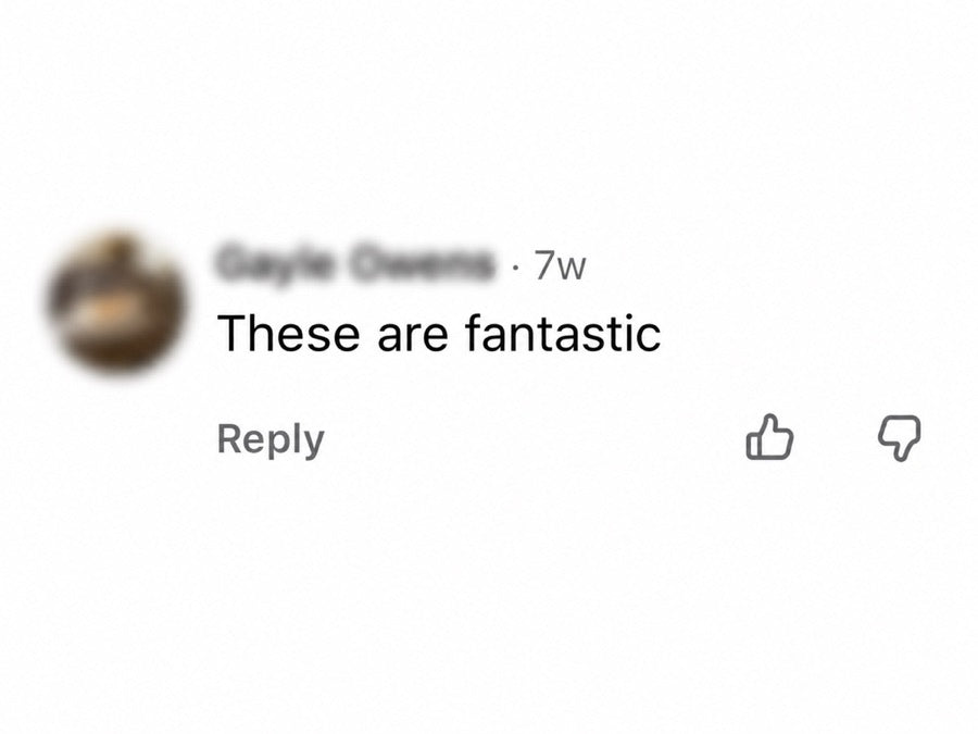 An anonymised Facebook customer comment shared with AussieAura